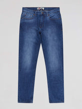 Load image into Gallery viewer, MISH MASH Straight Fit Mid Stretch Lanzo Mid Denim Jeans