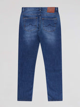 Load image into Gallery viewer, MISH MASH Straight Fit Mid Stretch Lanzo Mid Denim Jeans