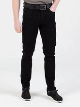 Load image into Gallery viewer, MISH MASH Slim Fit Mid Stretch Brushed Denim Hawker Black Jeans