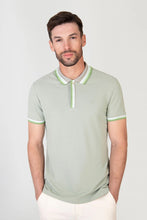 Load image into Gallery viewer, MISH MASH Canwood Short Sleeve Polo Shirt - Sage Green