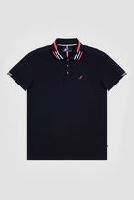Load image into Gallery viewer, MISH MASH Finn Short Sleeve Polo Shirt - Navy Blue