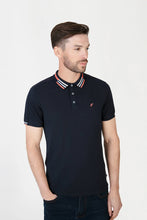 Load image into Gallery viewer, MISH MASH Finn Short Sleeve Polo Shirt - Navy Blue