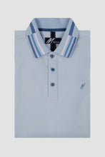 Load image into Gallery viewer, MISH MASH Finn Short Sleeve Polo Shirt - Sky Blue