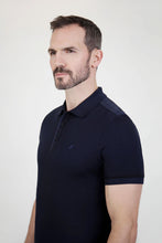 Load image into Gallery viewer, MISH MASH Koa Short Sleeve Polo Shirt - Navy Blue