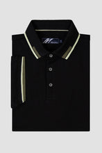 Load image into Gallery viewer, MISH MASH Pike Short Sleeve Polo Shirt - Black