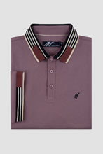 Load image into Gallery viewer, MISH MASH Oslo Regular Fit Short Sleeve Polo Shirt - Dusty Pink