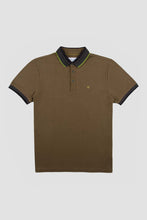 Load image into Gallery viewer, MISH MASH Oslo Regular Fit Short Sleeve Polo Shirt - Khaki Green