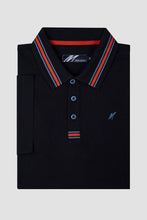 Load image into Gallery viewer, MISH MASH Selwood Short Sleeve Polo Shirt - Navy Blue