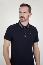 Load image into Gallery viewer, MISH MASH Selwood Short Sleeve Polo Shirt - Navy Blue