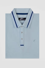Load image into Gallery viewer, MISH MASH Selwood Short Sleeve Polo Shirt - Sky Blue