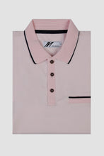 Load image into Gallery viewer, MISH MASH Tonto Short Sleeve Polo Shirt - Pale Pink