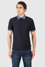 Load image into Gallery viewer, MISH MASH Regular Fit Chevy Jersey Polo Shirt - Navy
