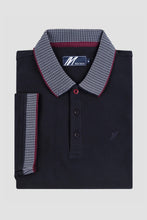 Load image into Gallery viewer, MISH MASH Regular Fit Chevy Jersey Polo Shirt - Navy