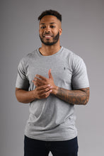 Load image into Gallery viewer, CAMDEN Crew Neck T Shirt - Athletic Heather Grey