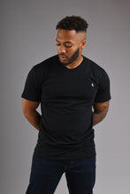 Load image into Gallery viewer, CAMDEN Crew Neck T Shirt - Black