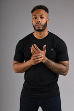 Load image into Gallery viewer, CAMDEN Crew Neck T Shirt - Black