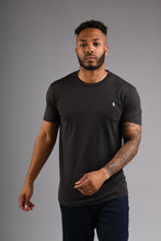 Load image into Gallery viewer, CAMDEN Crew Neck T Shirt - Coal