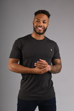 Load image into Gallery viewer, CAMDEN Crew Neck T Shirt - Coal