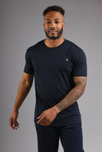 Load image into Gallery viewer, CAMDEN Crew Neck T Shirt - Midnight Blue
