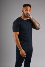 Load image into Gallery viewer, CAMDEN Crew Neck T Shirt - Midnight Blue