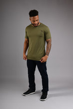 Load image into Gallery viewer, CAMDEN Crew Neck T Shirt - Olive Green