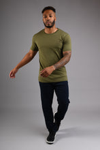 Load image into Gallery viewer, CAMDEN Crew Neck T Shirt - Olive Green