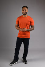 Load image into Gallery viewer, CAMDEN Crew Neck T Shirt - Orange
