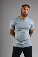 Load image into Gallery viewer, CAMDEN Crew Neck T Shirt - Pale Blue