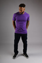 Load image into Gallery viewer, CAMDEN Crew Neck T Shirt - Purple