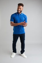 Load image into Gallery viewer, CARNABY Polo Shirt - Royal / White