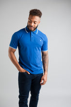 Load image into Gallery viewer, CARNABY Polo Shirt - Royal / White