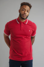 Load image into Gallery viewer, CARNABY Polo Shirt - Red / White