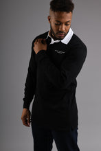 Load image into Gallery viewer, HAMPSTEAD Rugby Shirt - Black