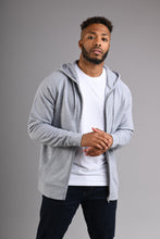 Load image into Gallery viewer, KENSINGTON Zip Through Hoodie - Athletic Heather Grey