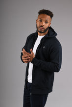 Load image into Gallery viewer, KENSINGTON Zip Through Hoodie - Navy