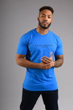 Load image into Gallery viewer, MAYFAIR Crew Neck T Shirt - Arctic Blue