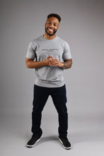 Load image into Gallery viewer, MAYFAIR Crew Neck T Shirt - Athletic Grey
