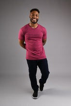 Load image into Gallery viewer, MAYFAIR Crew Neck T Shirt - Berry