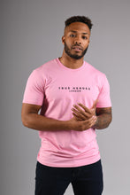 Load image into Gallery viewer, MAYFAIR Crew Neck T Shirt - Bubblegum