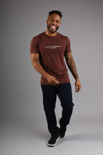Load image into Gallery viewer, MAYFAIR Crew Neck T Shirt - Chestnut