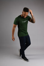 Load image into Gallery viewer, MAYFAIR Crew Neck T Shirt - Forest Green