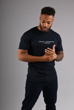 Load image into Gallery viewer, MAYFAIR Crew Neck T Shirt - Midnight Blue