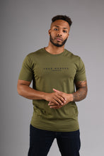 Load image into Gallery viewer, MAYFAIR Crew Neck T Shirt - Olive Green