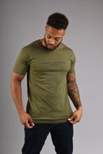 Load image into Gallery viewer, MAYFAIR Crew Neck T Shirt - Olive Green