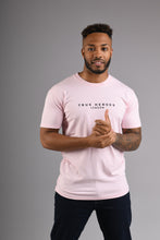 Load image into Gallery viewer, MAYFAIR Crew Neck T Shirt - Pale Pink