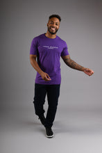 Load image into Gallery viewer, MAYFAIR Crew Neck T Shirt - Purple
