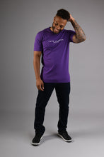 Load image into Gallery viewer, MAYFAIR Crew Neck T Shirt - Purple