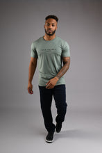 Load image into Gallery viewer, MAYFAIR Crew Neck T Shirt - Sage