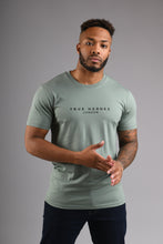 Load image into Gallery viewer, MAYFAIR Crew Neck T Shirt - Sage