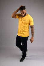 Load image into Gallery viewer, MAYFAIR Crew Neck T Shirt - Yellow